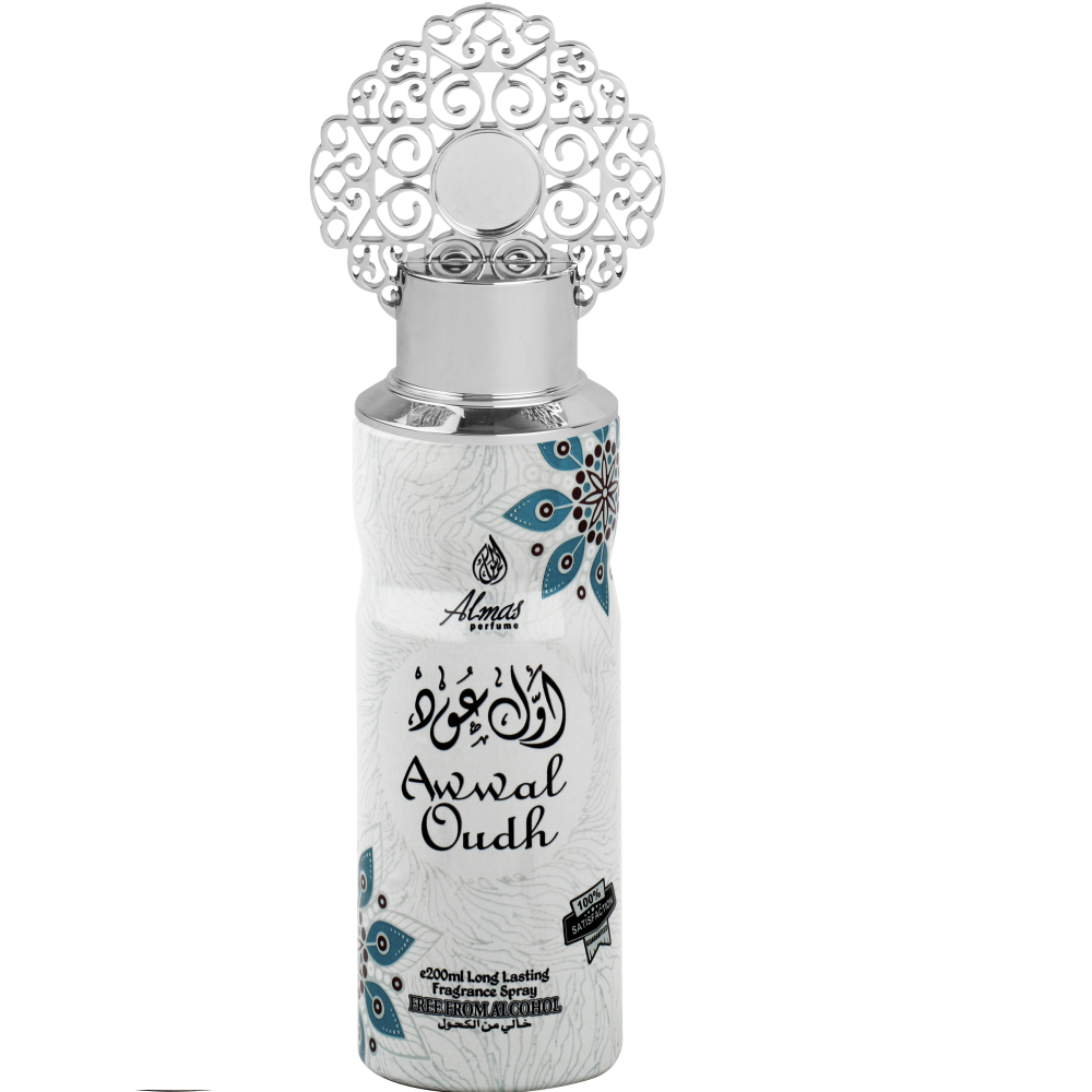 Almas Awwal Oudh - Non Alcoholic Deo (200ml)