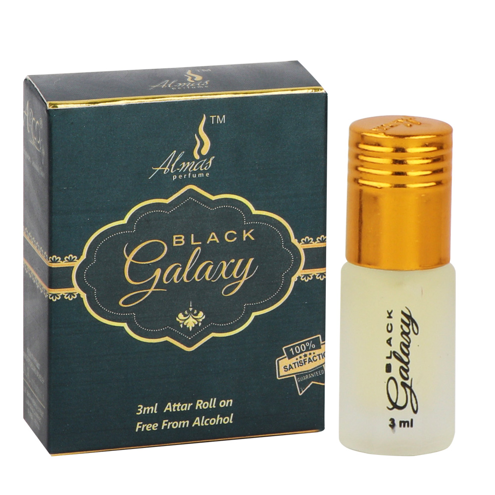 Almas Black Galaxy - Taj Series (3ml)