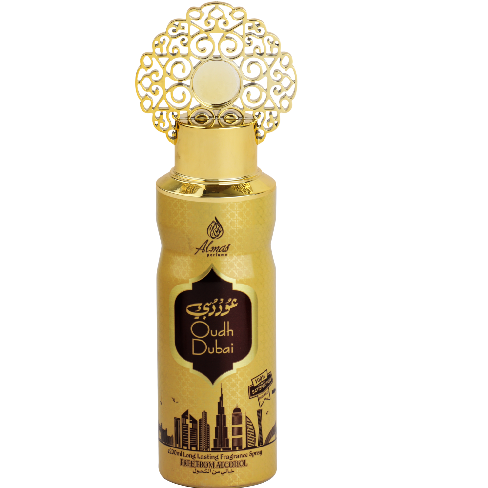 Almas Oud Dubai - Non Alcoholic Deo (200ml)